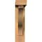 Ekena Millwork Funston Block Smooth Bracket w/ Offset Brace, Western Red Cedar, 3 1/2"W x 14"D x 14"H BKT0402X14X14FST05SWR - alternate 4
